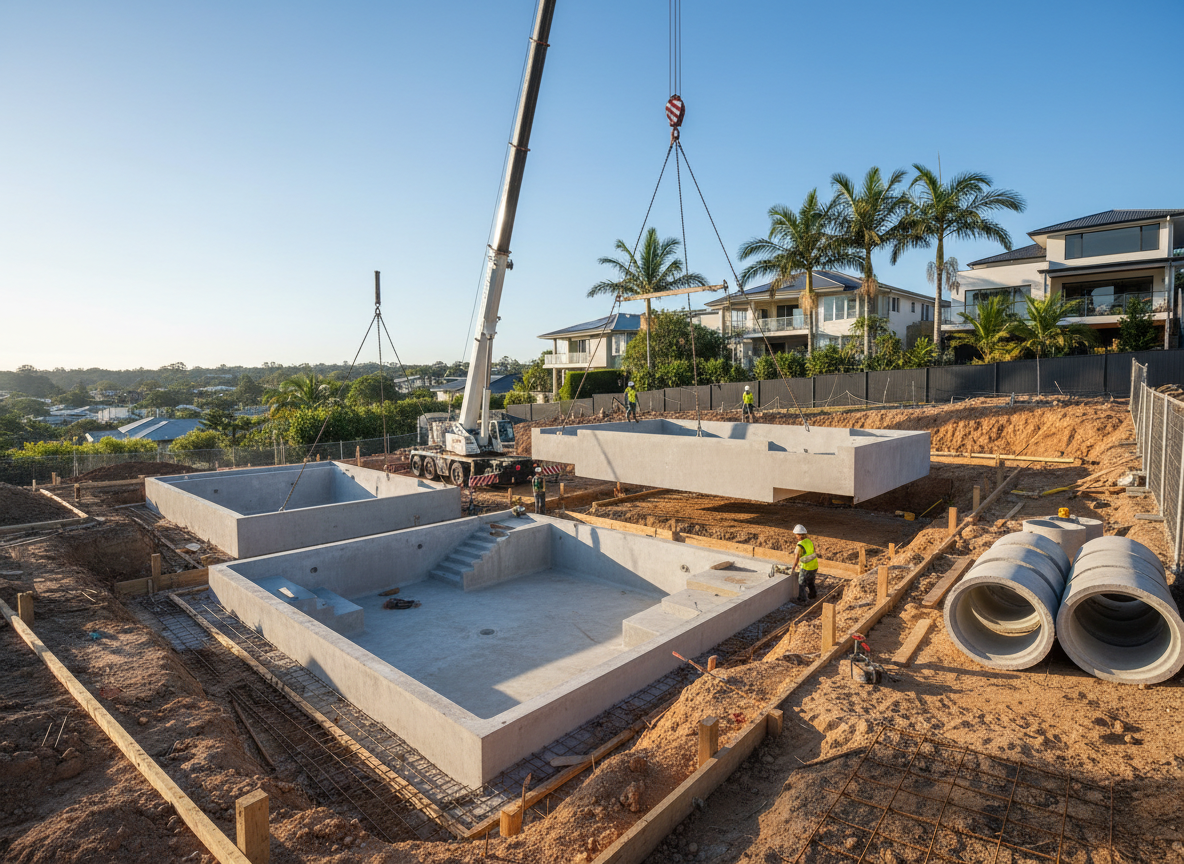 Concrete Pools in Wynnum, QLD 4178